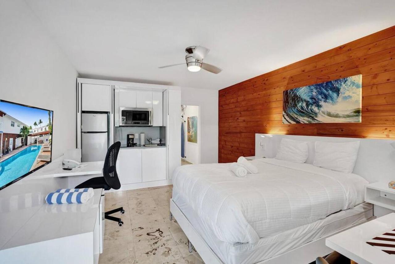 Waves Beach Town Cozy Studio Apartment Pompano Beach Luaran gambar